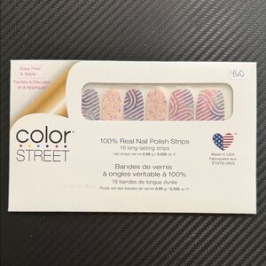 Color Street Glitter Nail Strips - Icicle Aura